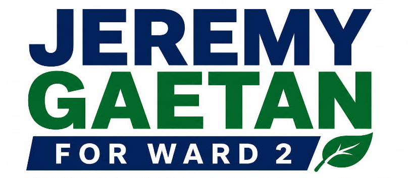 Jeremy Gaetan for Ward 2 — Burlington, Ontario